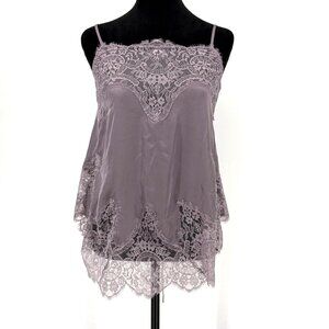 Victorias Secret Babydoll Camisole Top Womens XS Scalloped Y2K 90s Style Lace‎